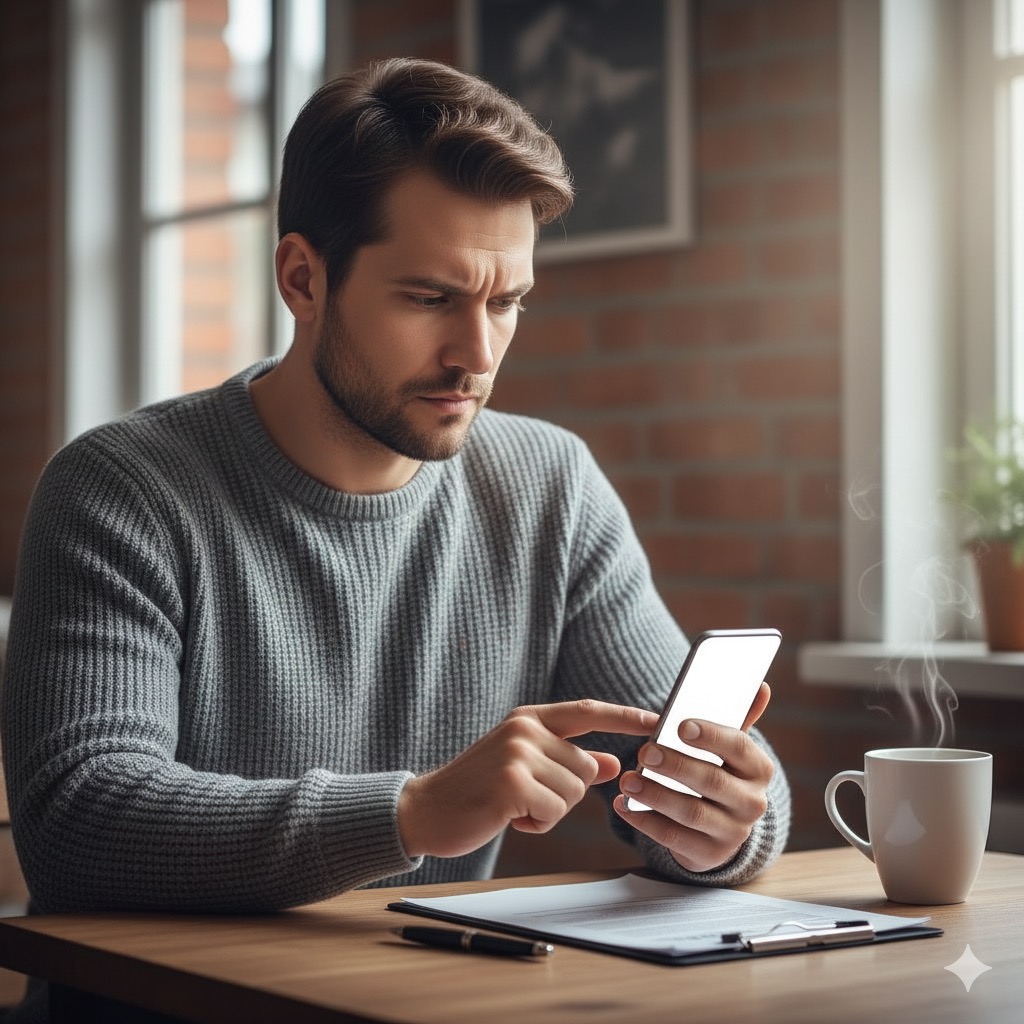 Карточка и экран с надписью YES